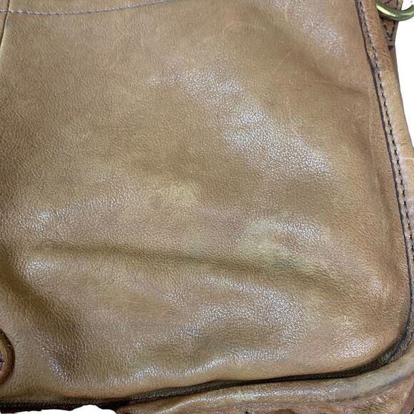 Fossil Vintage Reissue Light Brown Leather Messenger Bag‎ - Picture 10 of 15
